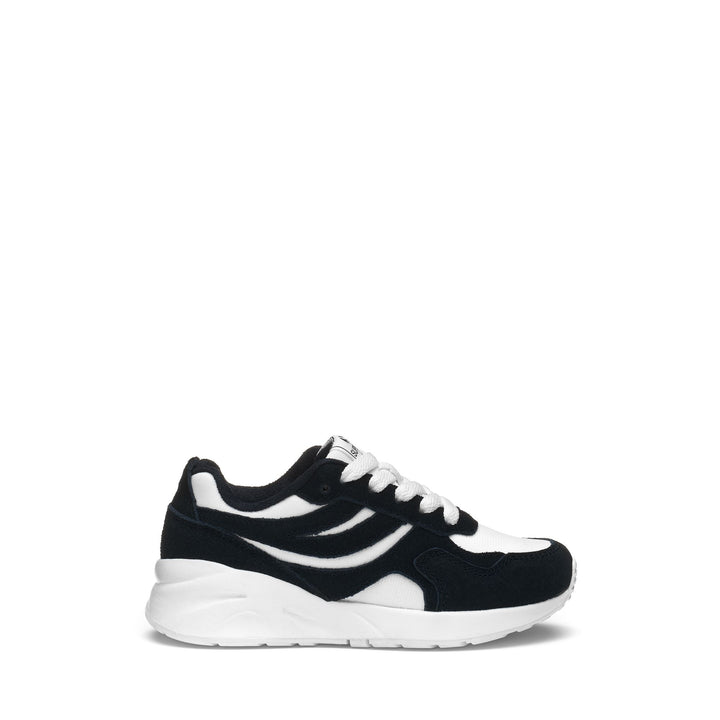 Children's Low Cut Sneakers White with Nylon Upper 1