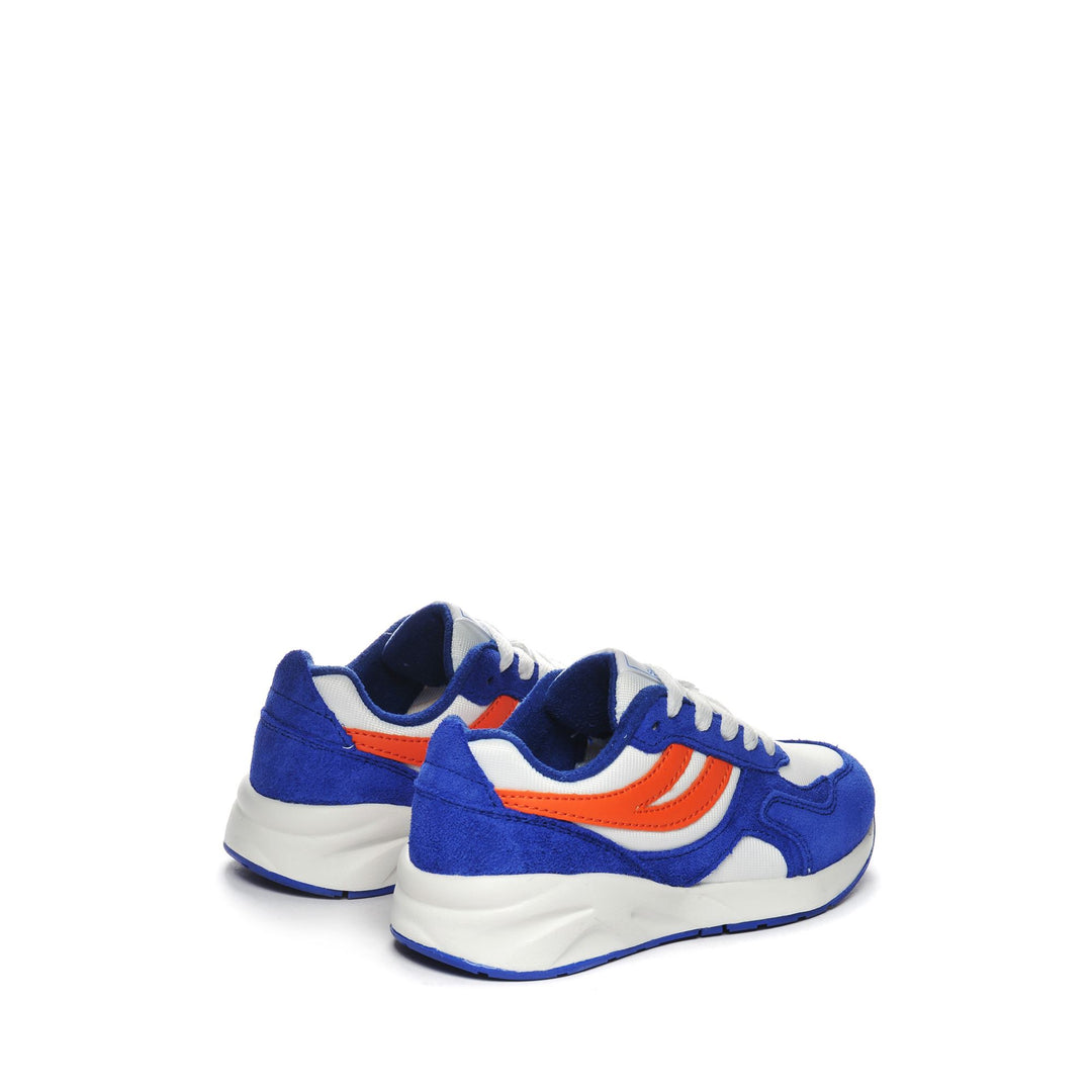 Blaue Low Cut Sneakers für Kinder mit Obermaterial aus Nylon main