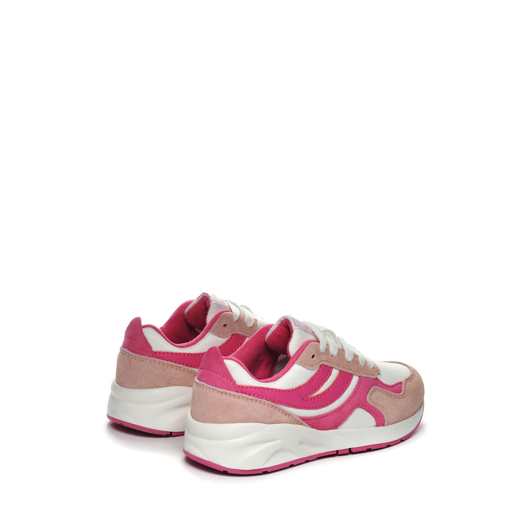 Children's Low Cut Sneakers in Pink with Nylon Upper main