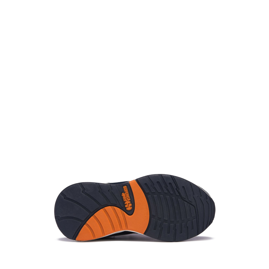 Niedrig geschnittene Kinder-Sneaker in Blau mit Obermaterial aus Nylon main