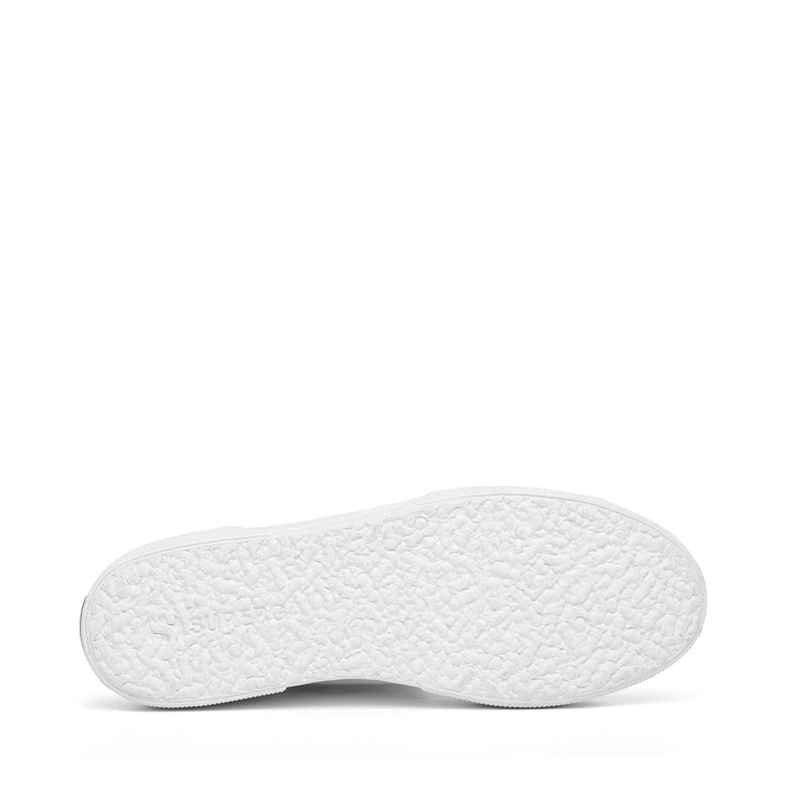 Woman's Platform White Sneakers with Cotton Upper 5
