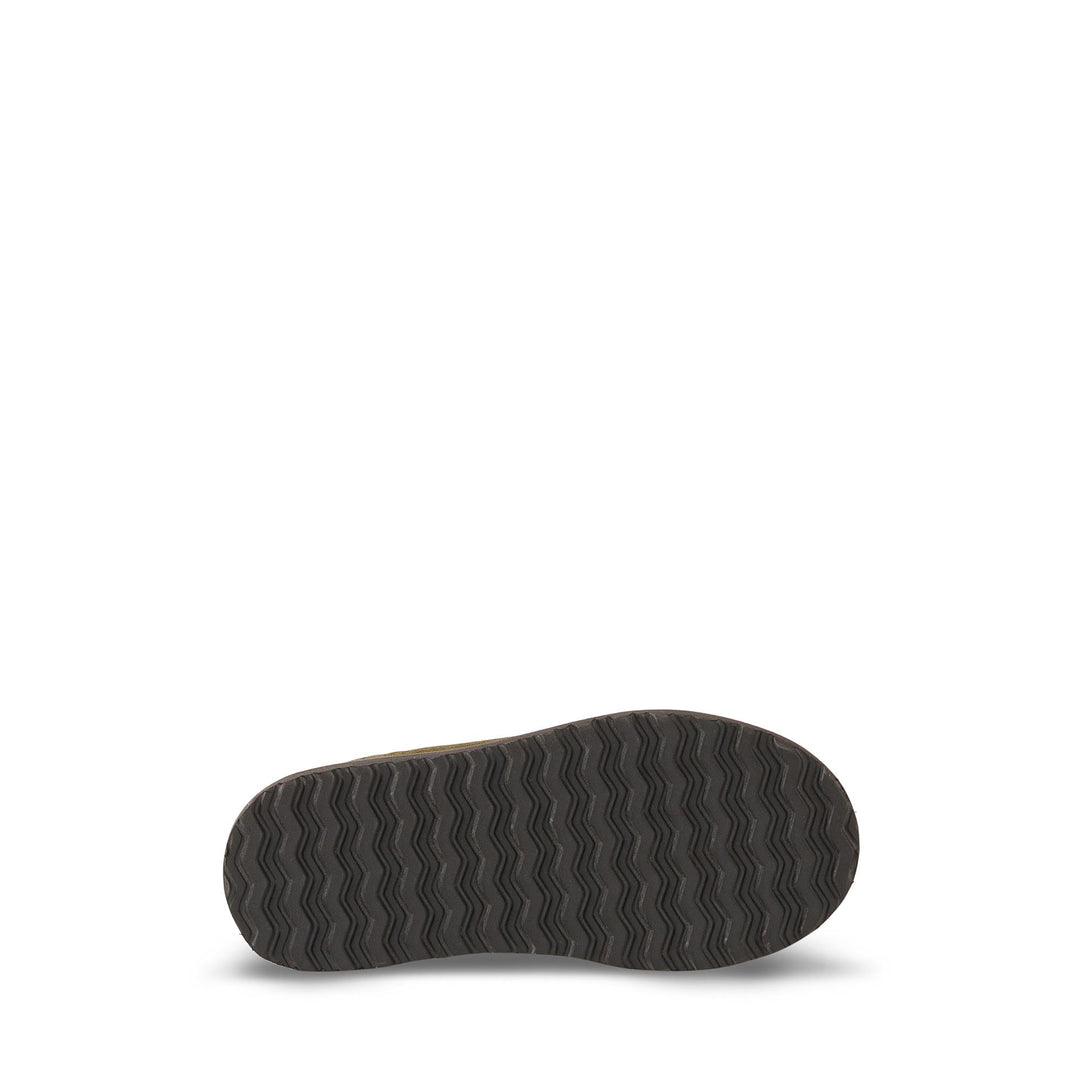 Kid's Green Ankle Boots with Suede Upper main