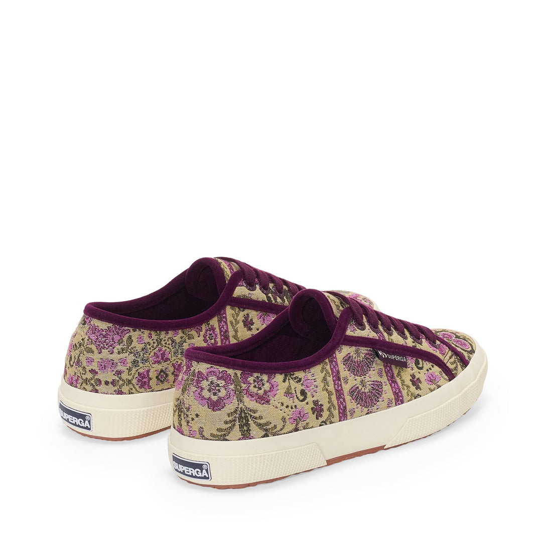 2750 TAPESTRY - Le Superga - Décolleté - Femme - Beige-Puple-Off White main