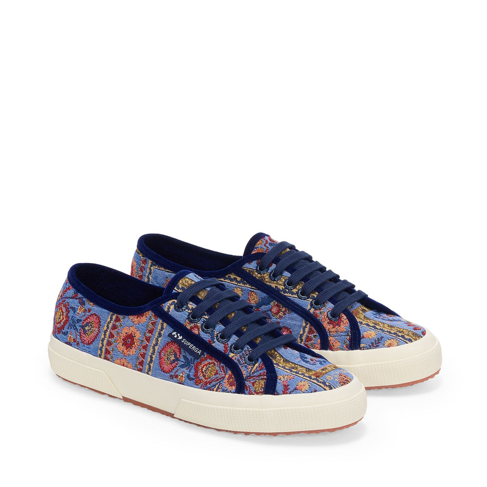 2750 TAPESTRY - Le Superga - Décolleté - Femme - Blue Avion-Beige-Red-Off White 02