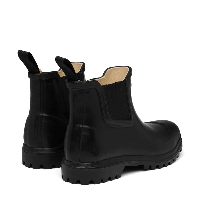 Mid Rubber Boots Woman Black Color 3