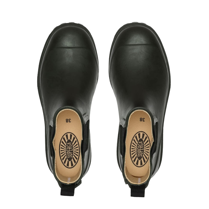 Mid Rubber Boots Woman Green Color 4