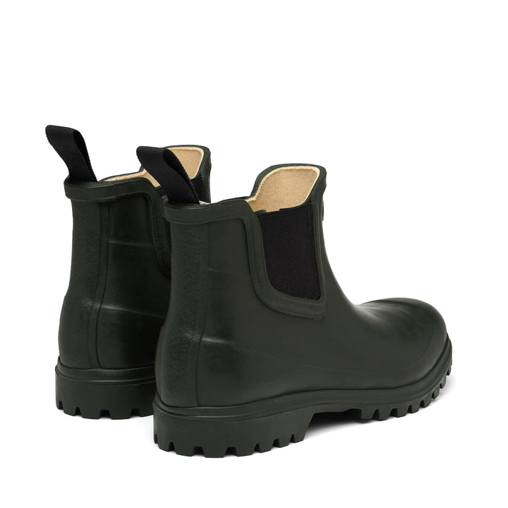 Mid Rubber Boots Woman Green Color 3