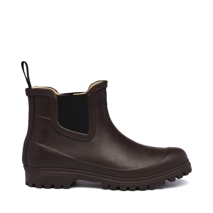 Mid Rubber Boots Woman Brown Color 1