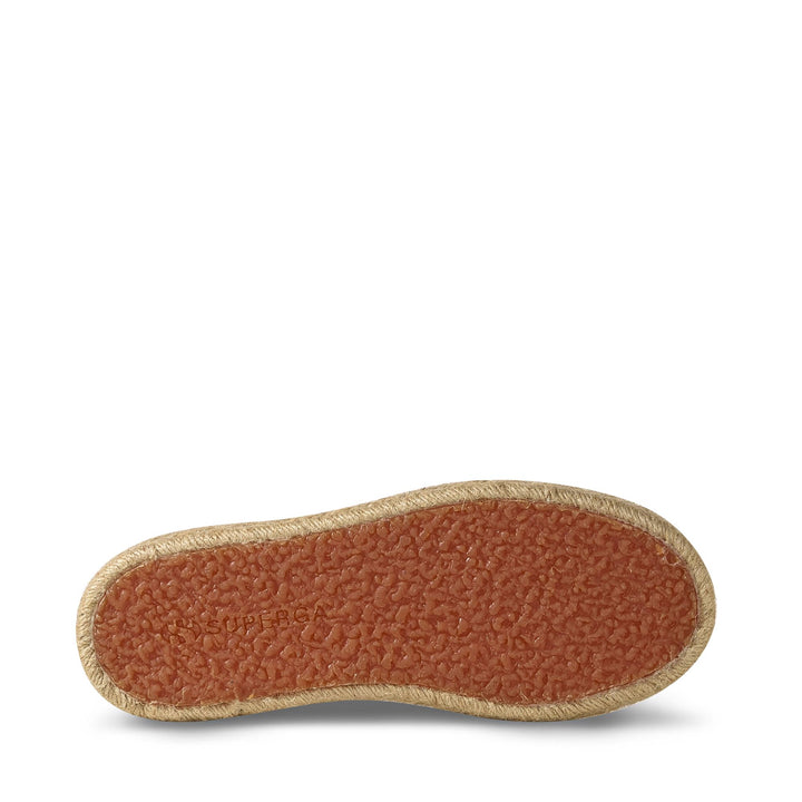 Weiße Damen-Plateau-Sneaker mit Baumwoll-Obermaterial 5