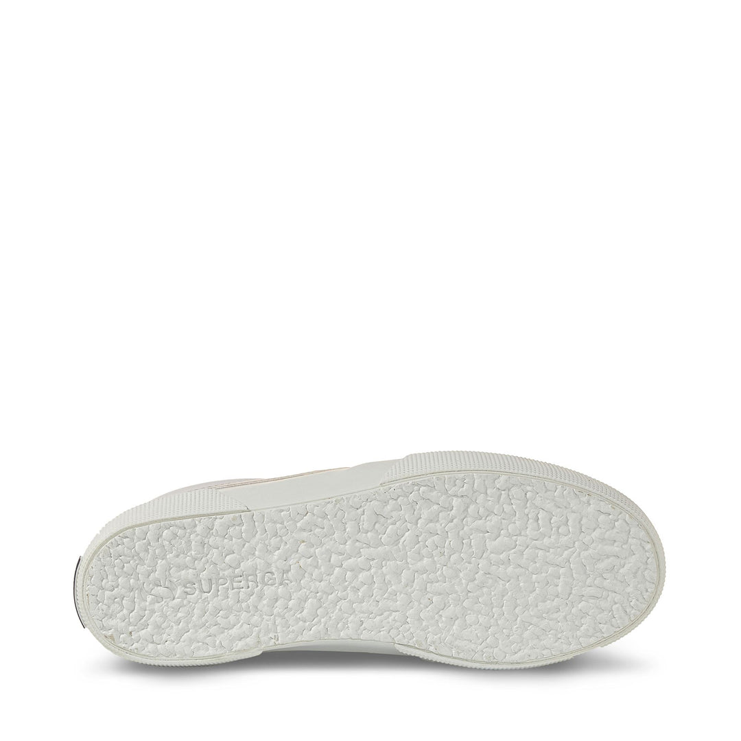 Woman's Platform White Sneakers with Synthetic Upper main