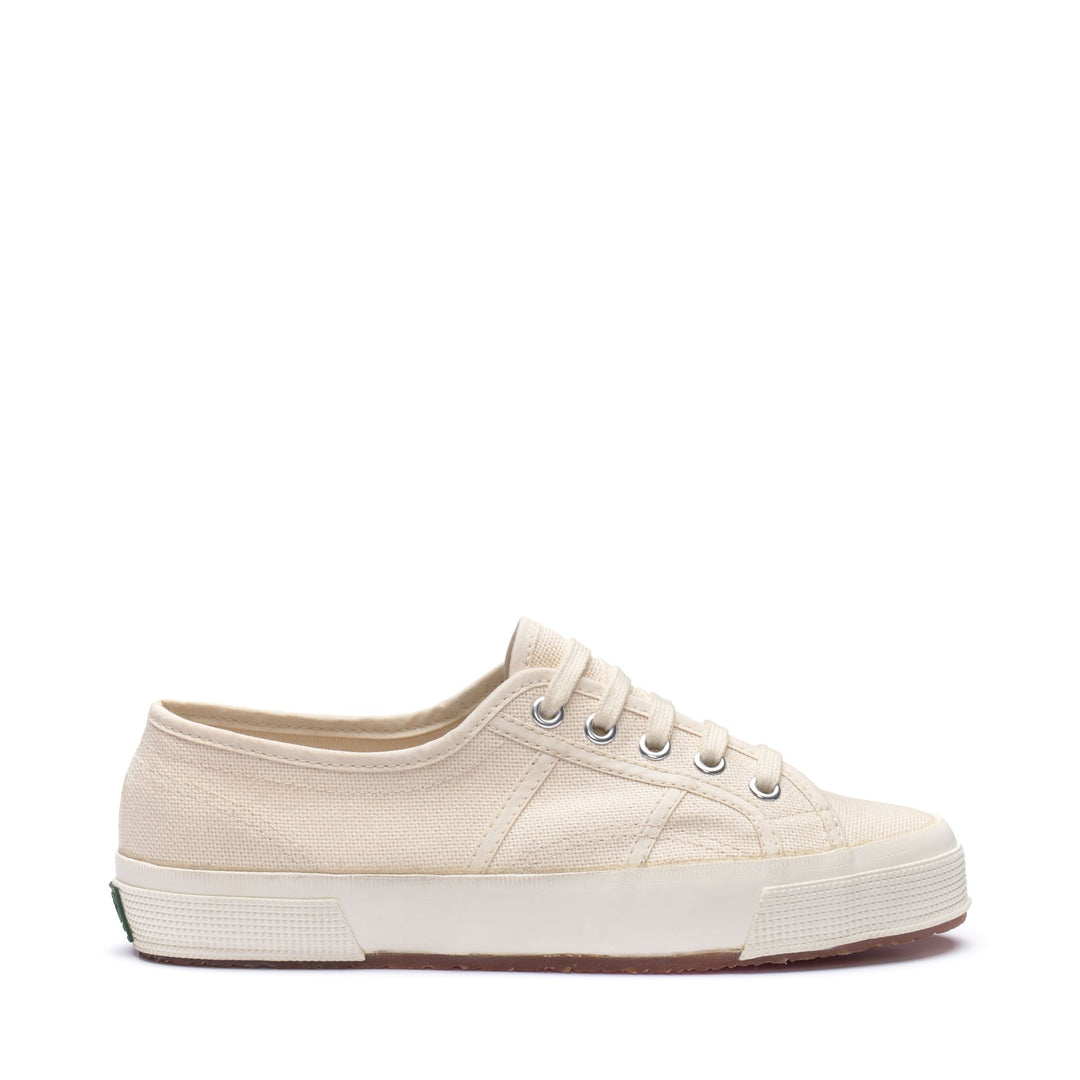 Unisex Beige Sneakers with Cotton Upper 01