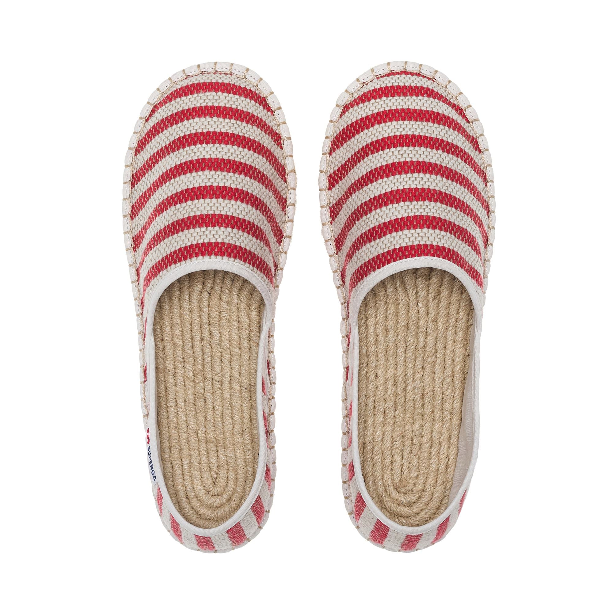 Unisex Red Espadrilles with Cotton Upper | Superga