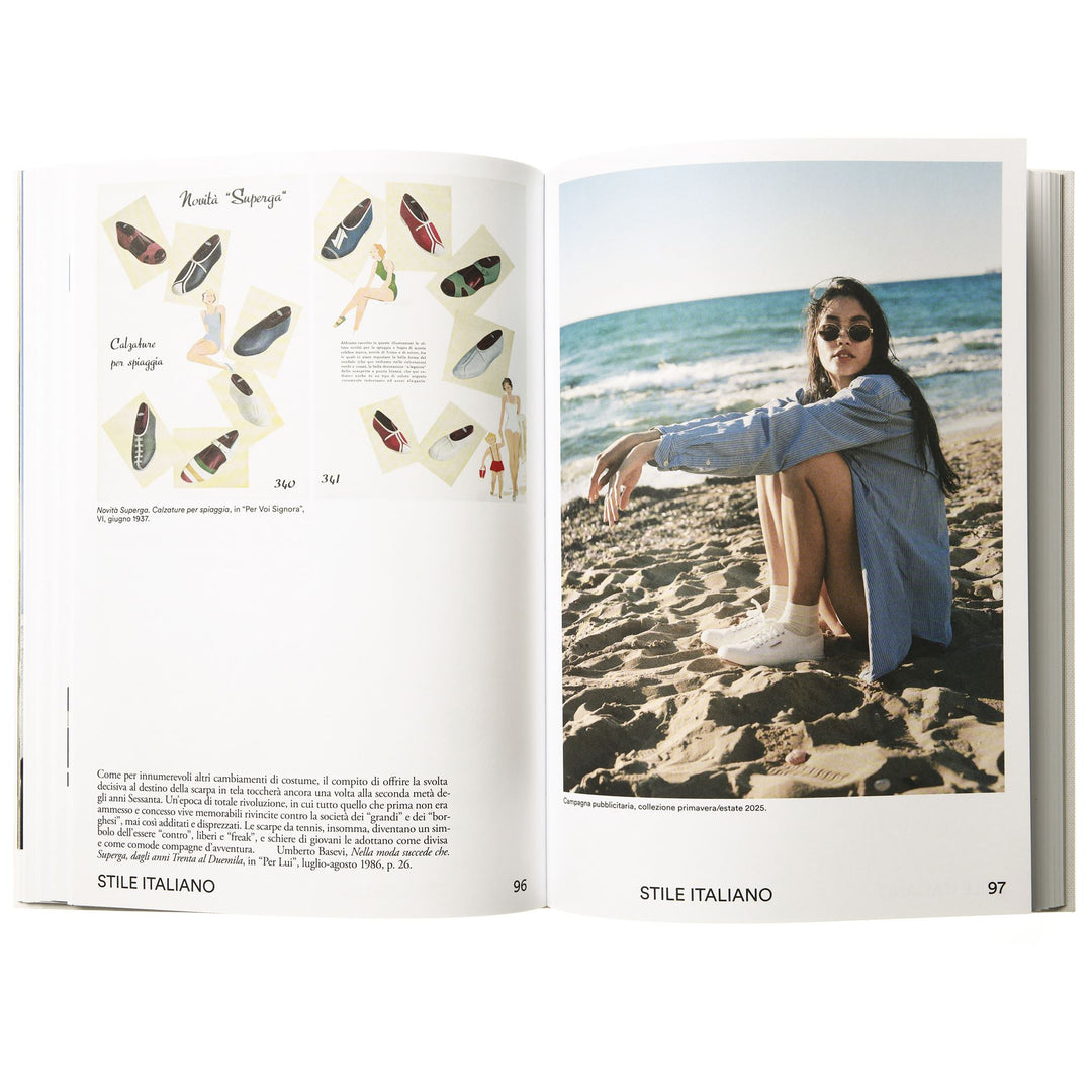 Unisex Book on Superga Fashion History main