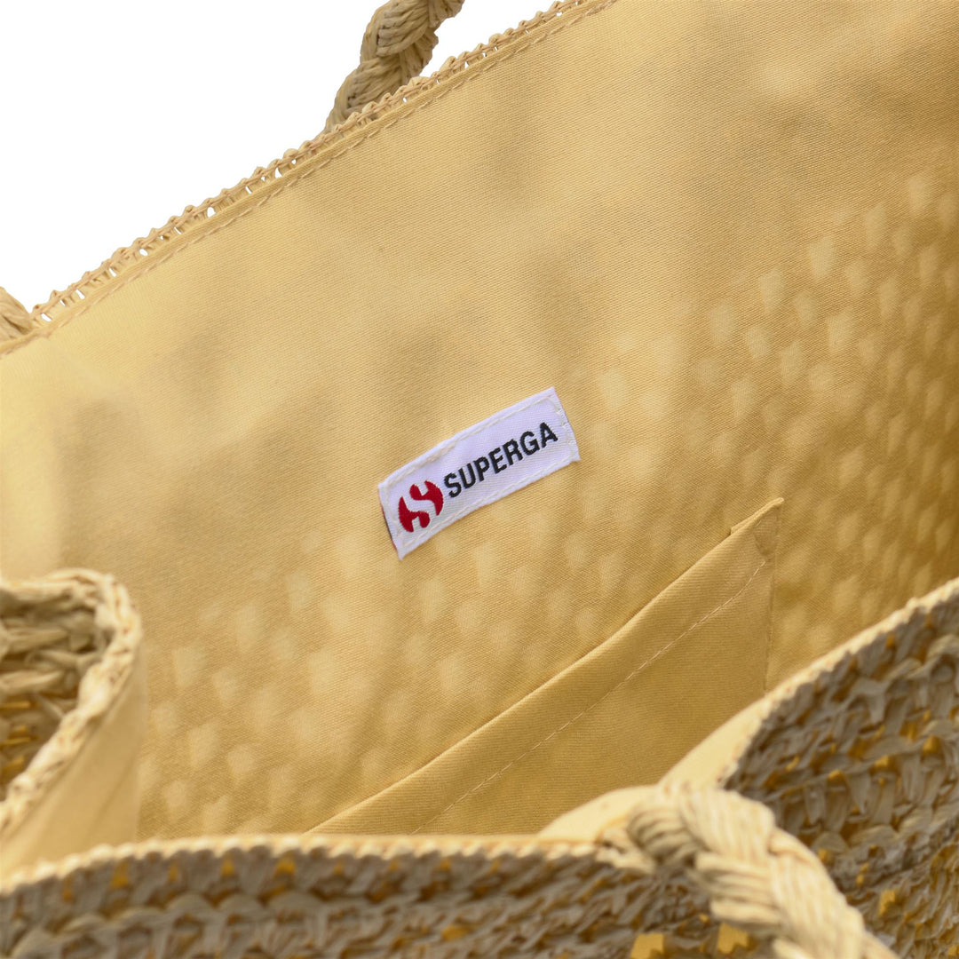 TOTE BAG SQUARE RAFFIA - Bags - TOTE BAG - Woman - BEIGE ECRU main