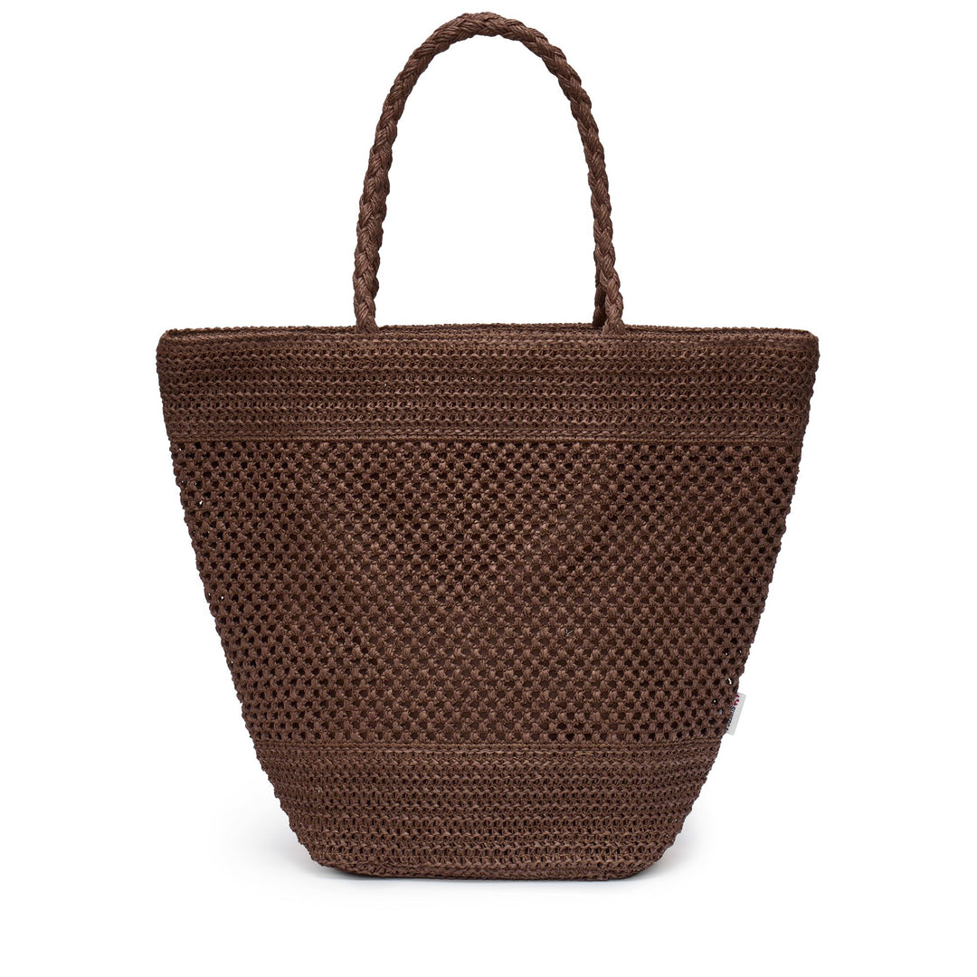 TOTE BAG RAFFIA - Bags - TOTE BAG - Woman - BROWN COFFEE 01