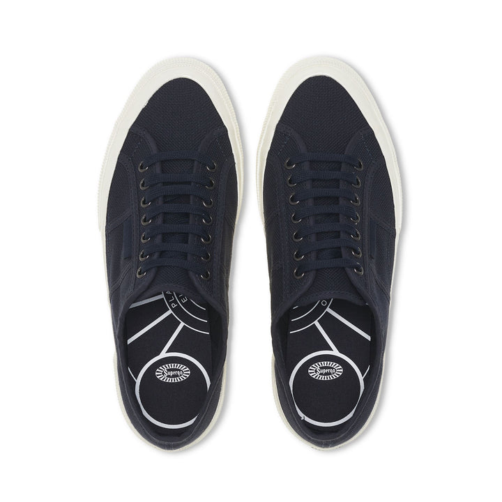 Unisex Low Cut Navy Sneakers with Cotton Upper 4