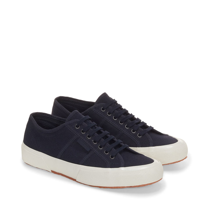 Unisex Low Cut Navy Sneakers with Cotton Upper 2