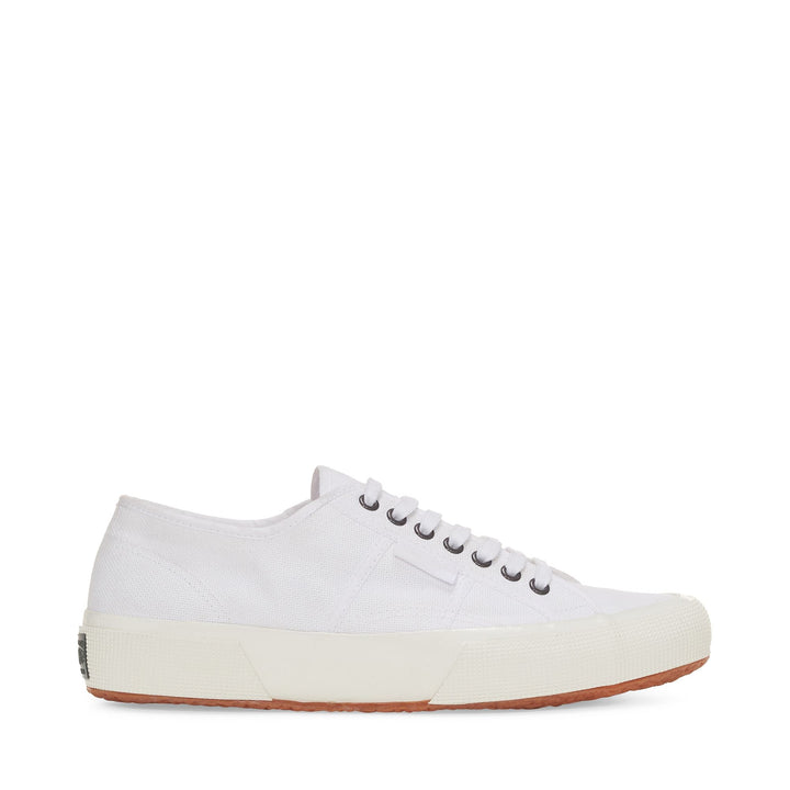 Unisex White Low Cut Sneakers with Cotton Upper 1