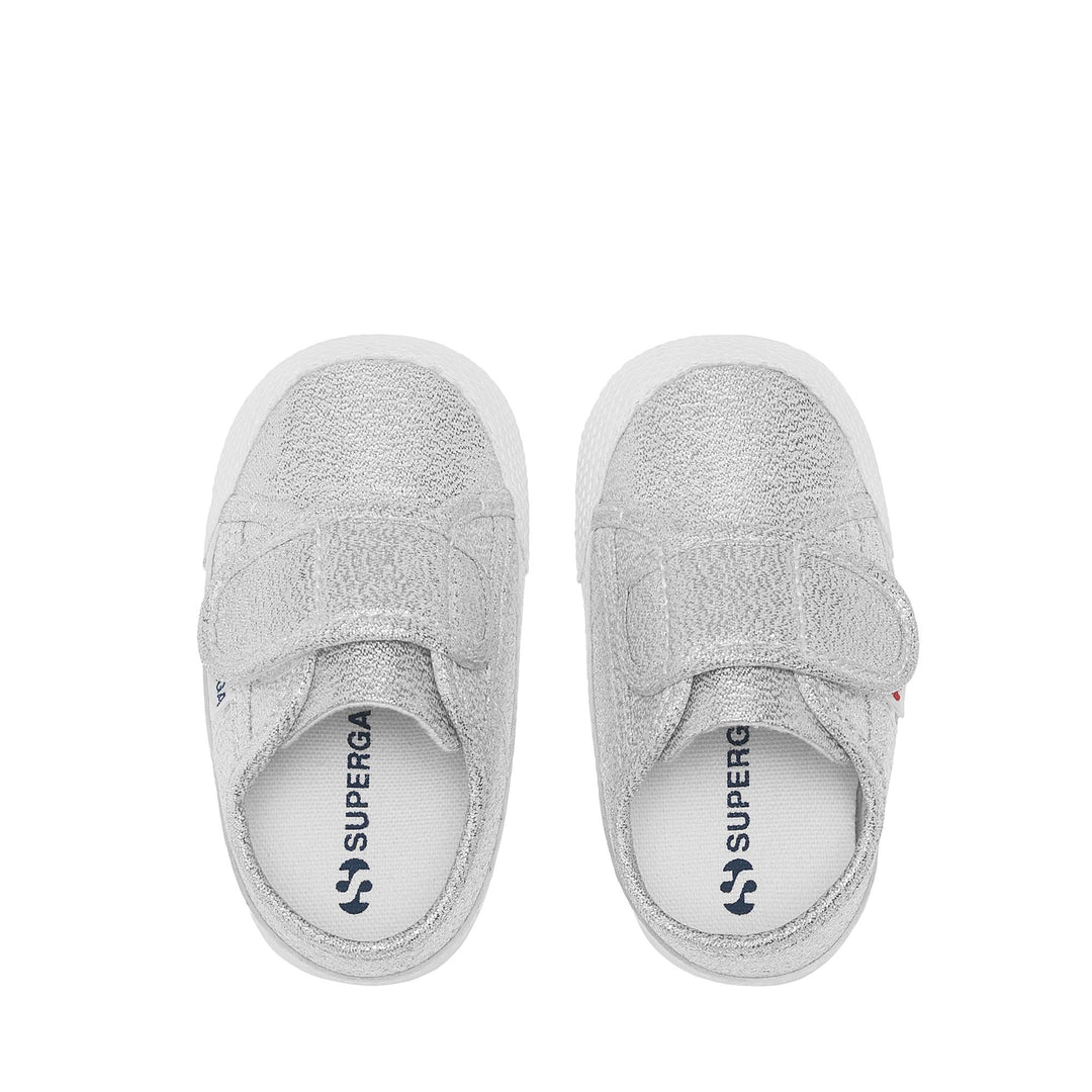Girl's Low Cut Sneakers Grey with Cotton Upper main