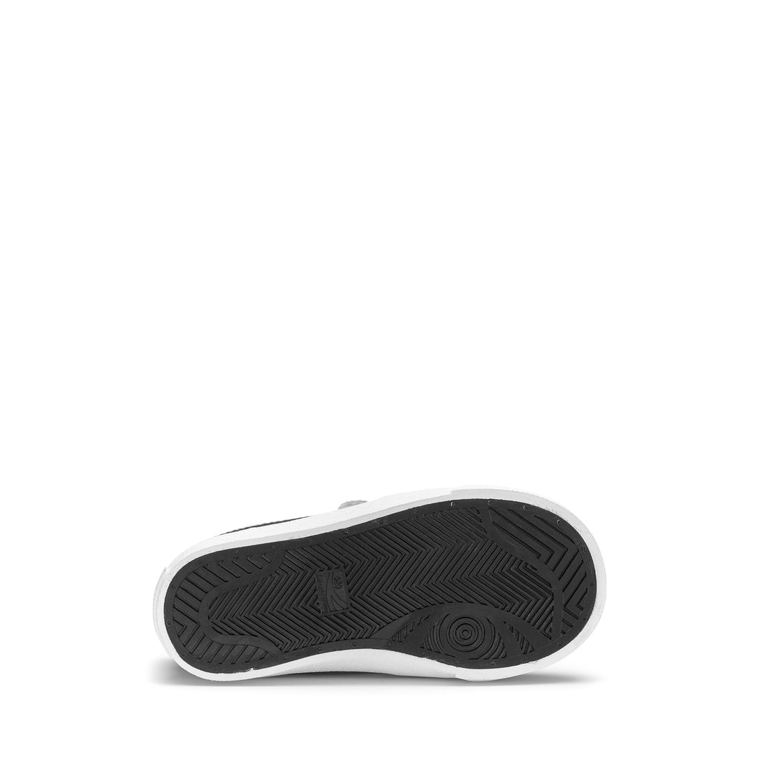 Sneakers Kid unisex 2846 KIDS SEATTLE STRAPS SYNTHETIC MATERIAL Low Cut WHITE AVORIO-BEIGELTSAND-BLUELT-NAVY Detail (jpg Rgb)			