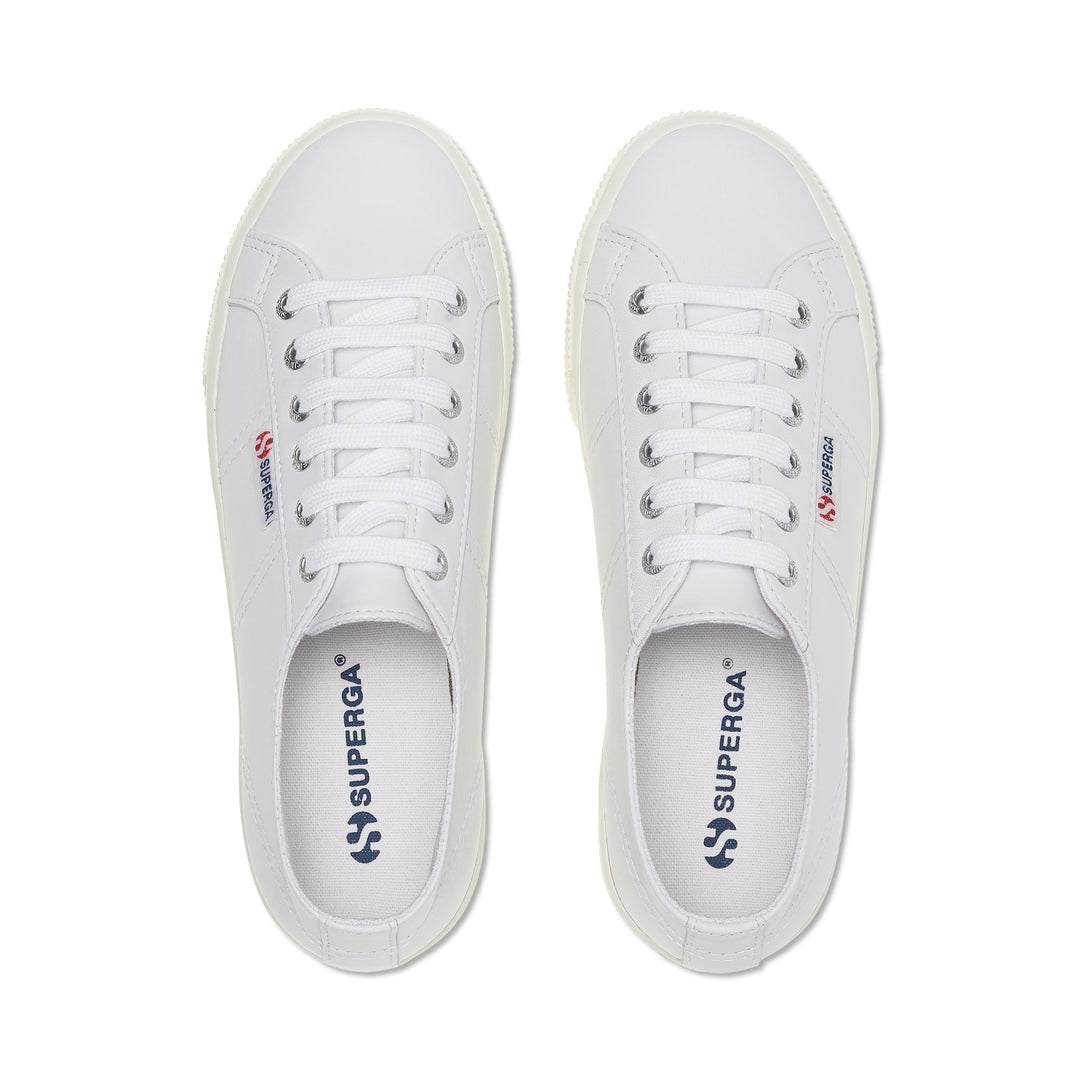 Superga 2790 Superga Pelle Bianche Superga 2790 Pelle Superga In