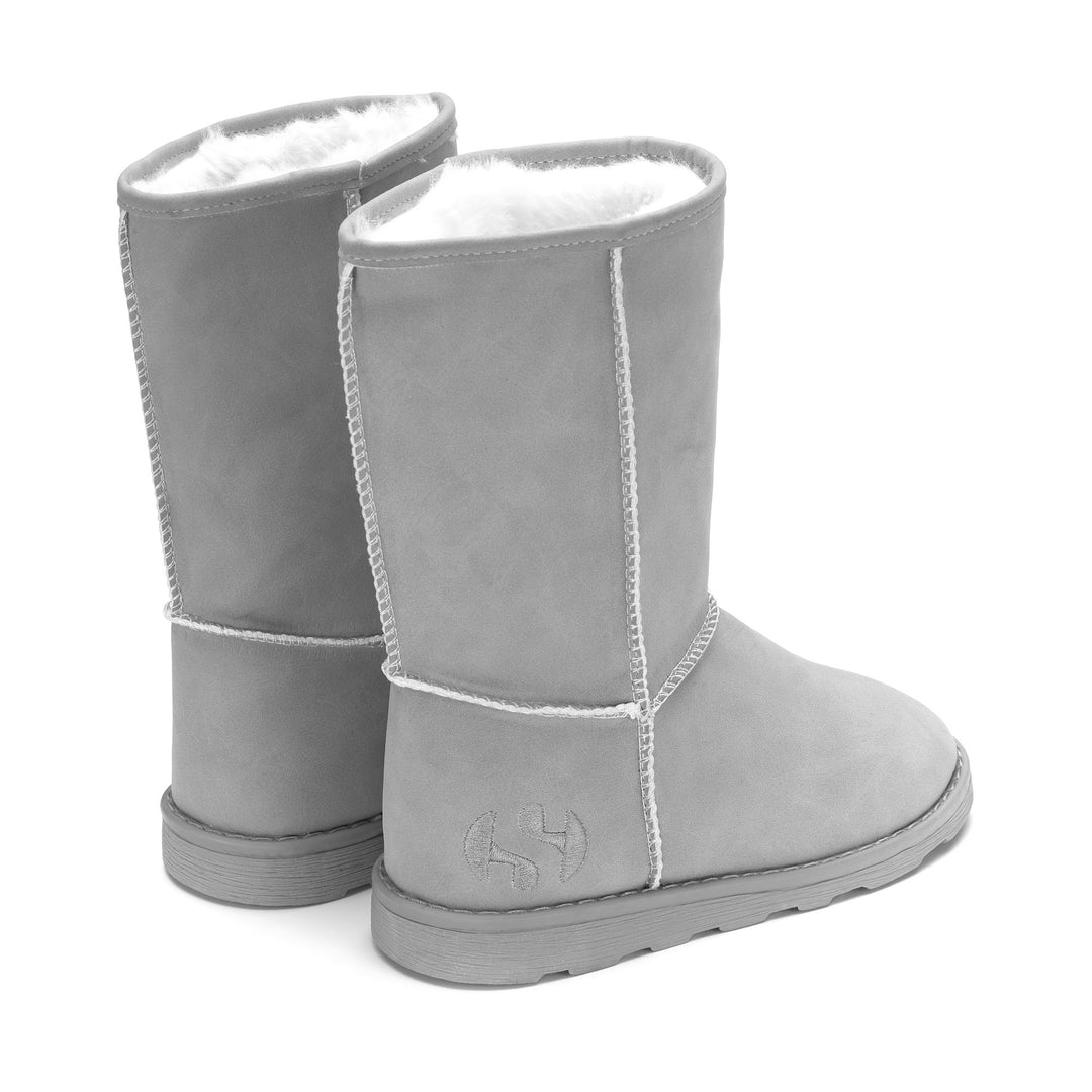 Boots Girl 4035 KIDS SYNTHETIC MATERIAL Boot GREY COLOMBA Dressed Side (jpg Rgb)		