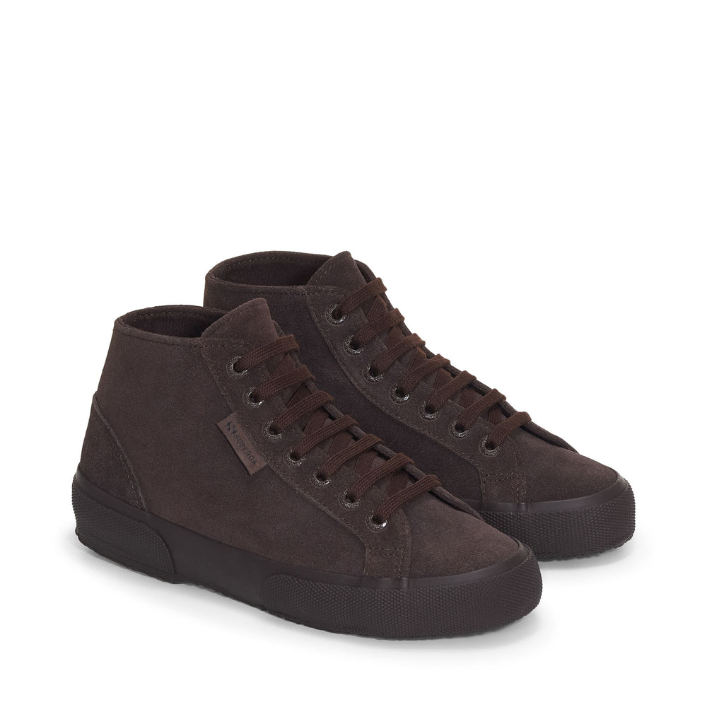 Unisex Brown Ankle Boots with Suede Upper 02