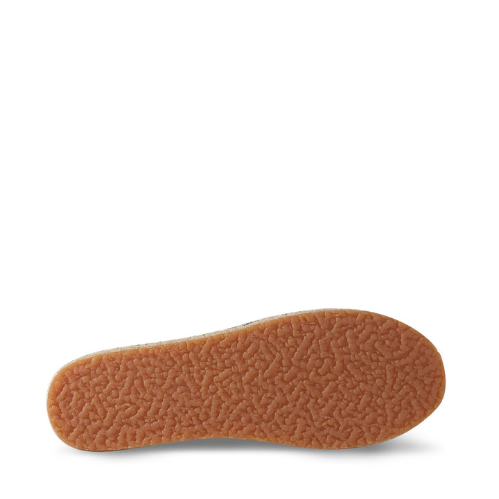 Espadrillas da donna blu con tacco basso e tomaia in cotone 5