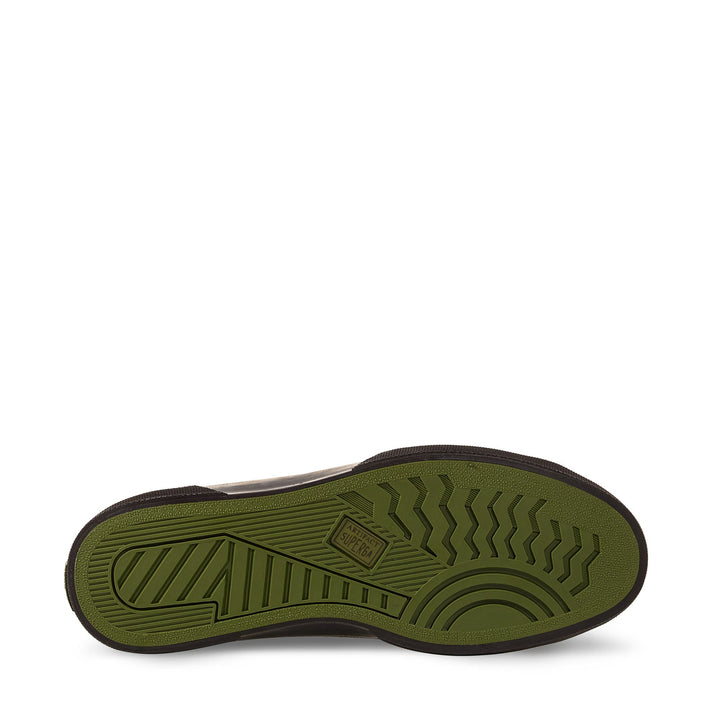 Sneakers basse unisex marroni con tomaia in lana 5