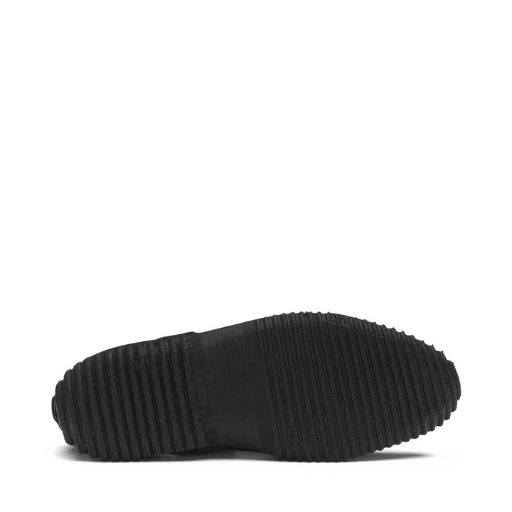 Woman's Black Rubber Ballerina with Cotton Lining 5