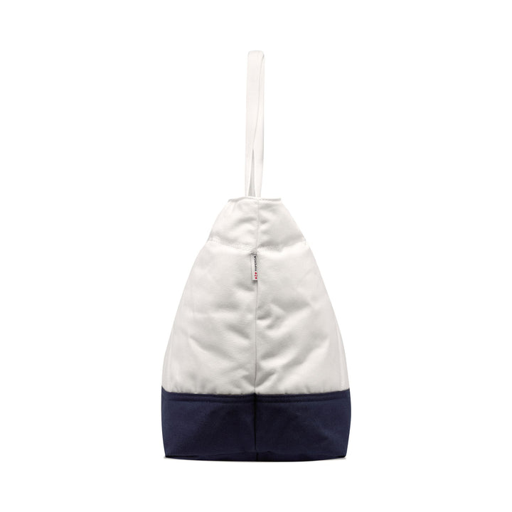 Unisex White Tote Bag with Waxed Cotton Canvas 3