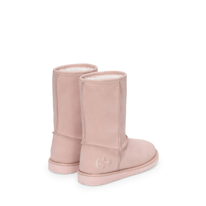 Stivali rosa per bambini con tomaia in nabuk 3