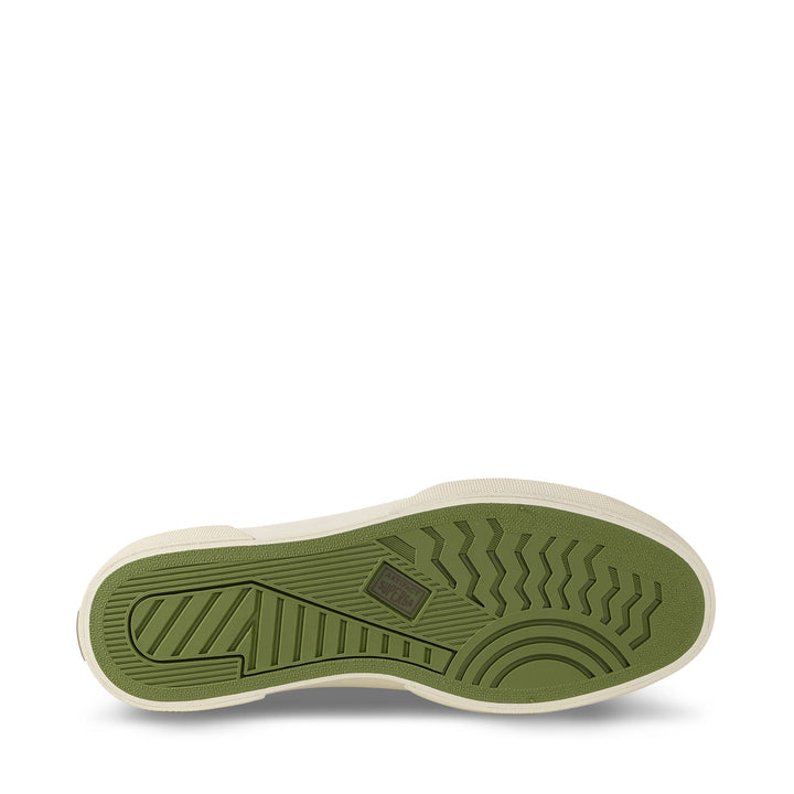 2432 WORKS SUEDE FLESH OUT - Sneakers - Scollatura Bassa - Unisex - Green grass Dk-Off White 5