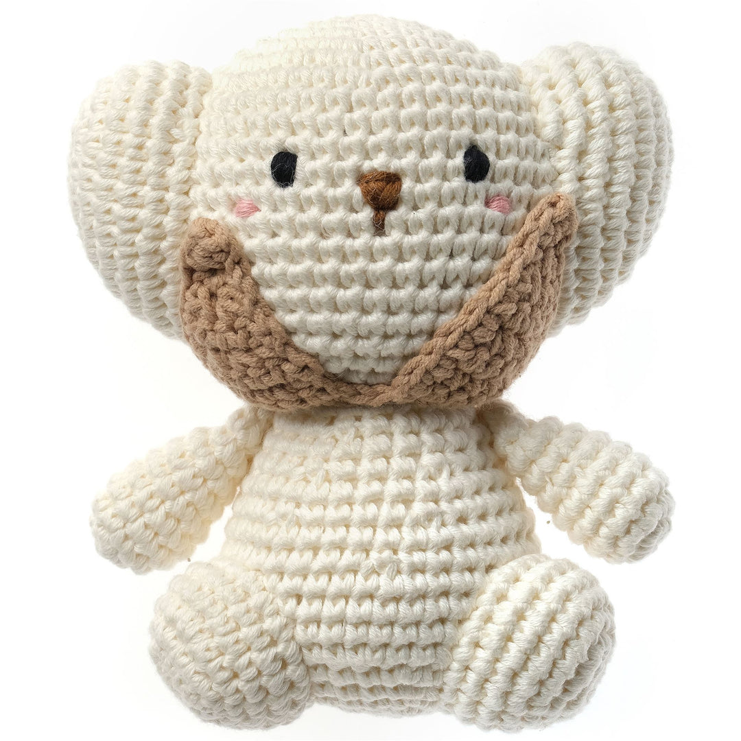 Accesorios de juguete unisex blancos con ganchillo de algodón 01