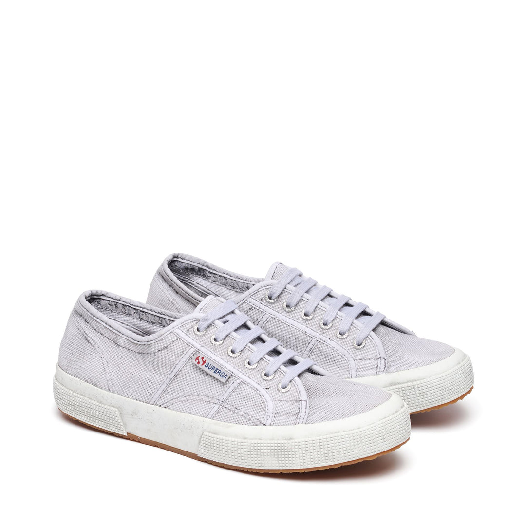 Sneakers classiche unisex grigie con tomaia in cotone main