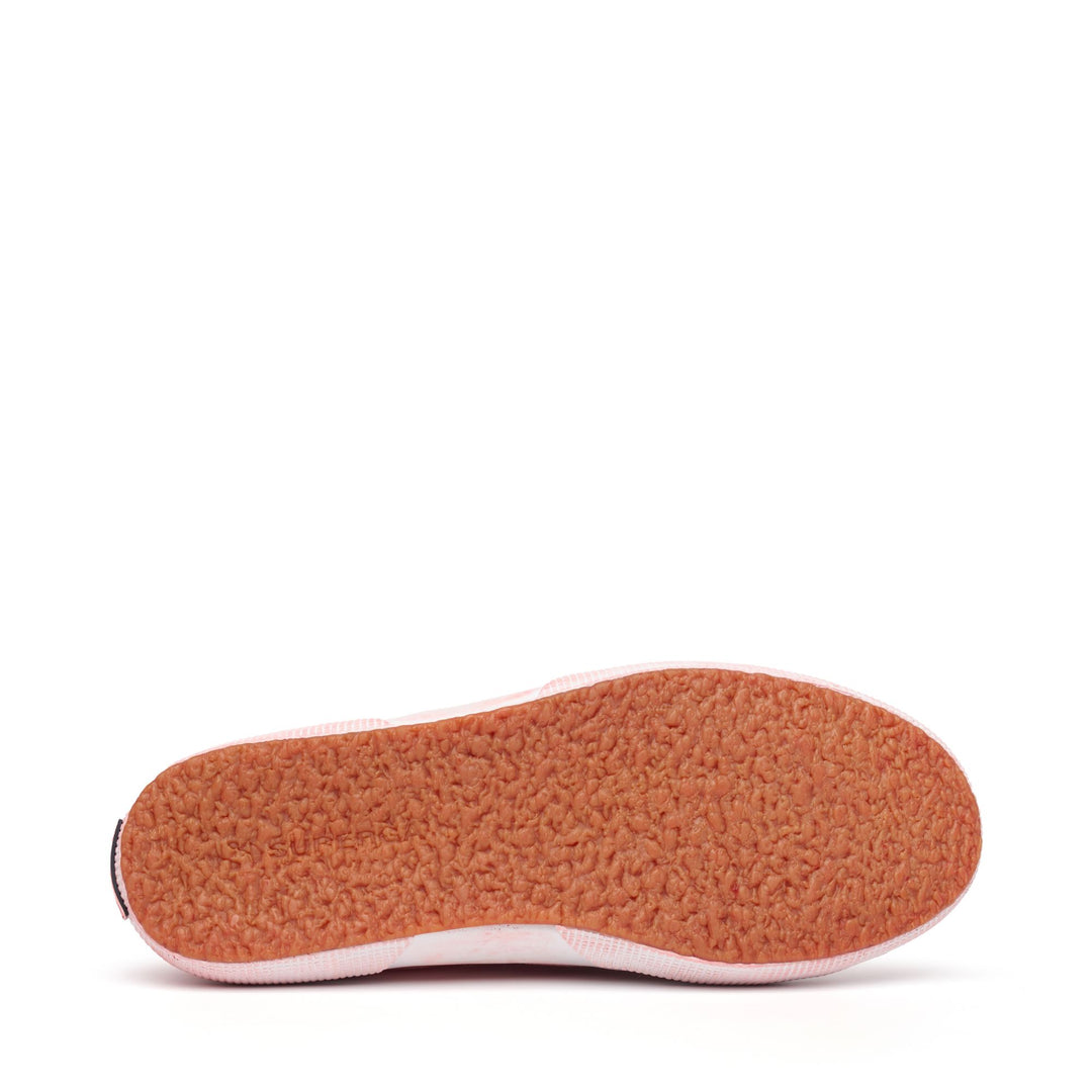 Sneakers basse unisex rosa con tomaia in cotone main