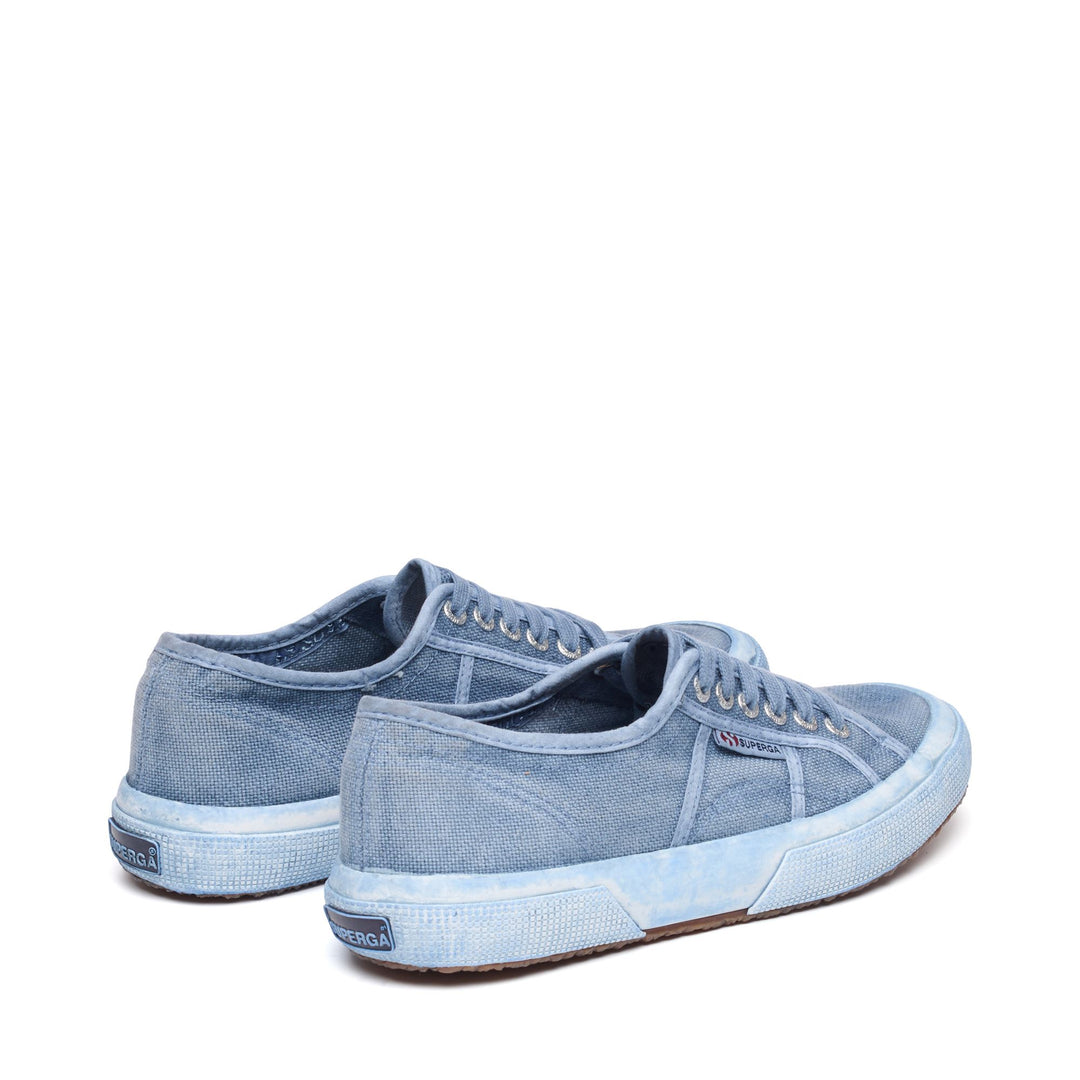 Sneakers basse unisex blu navy con tomaia in cotone main