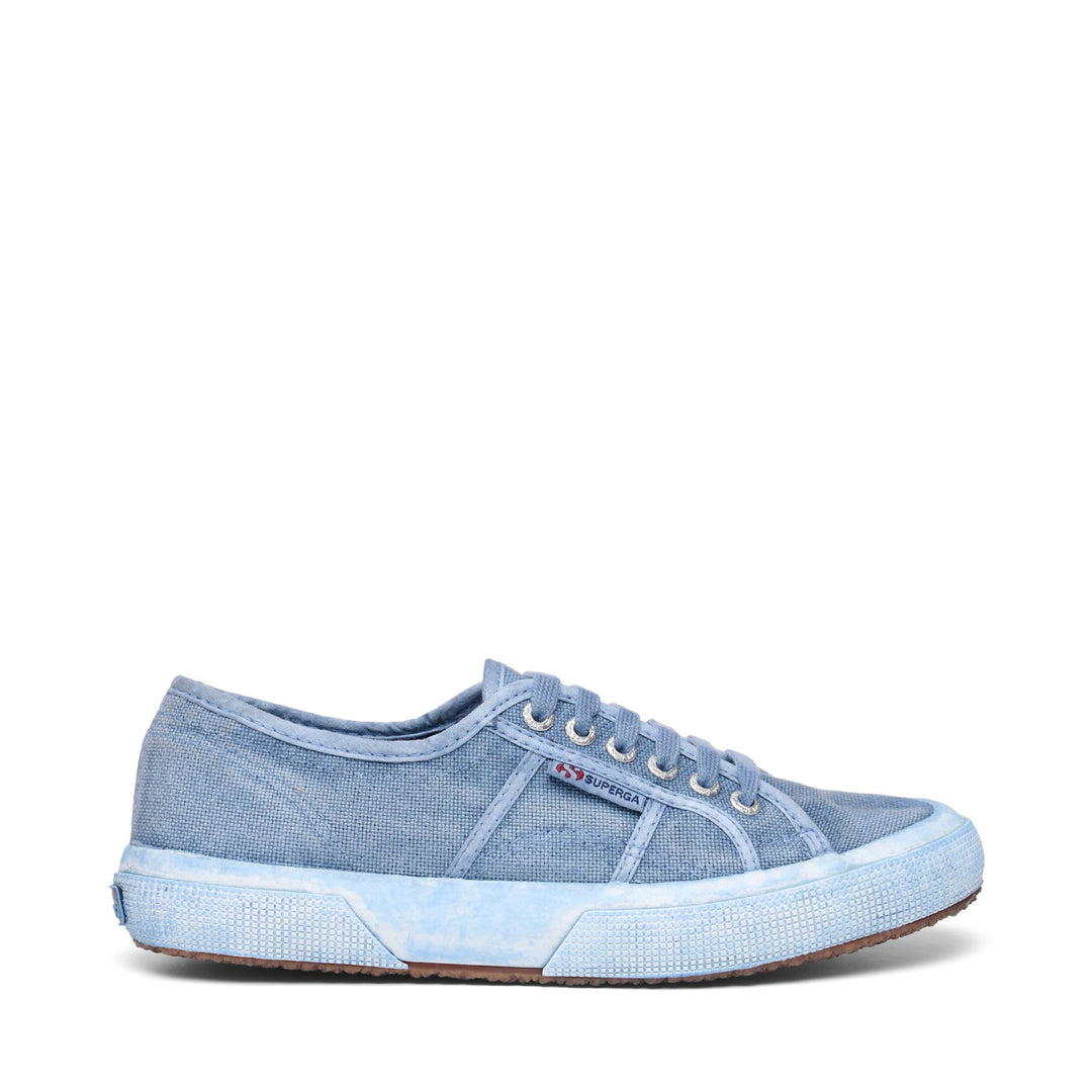 Sneakers basse unisex blu navy con tomaia in cotone 01