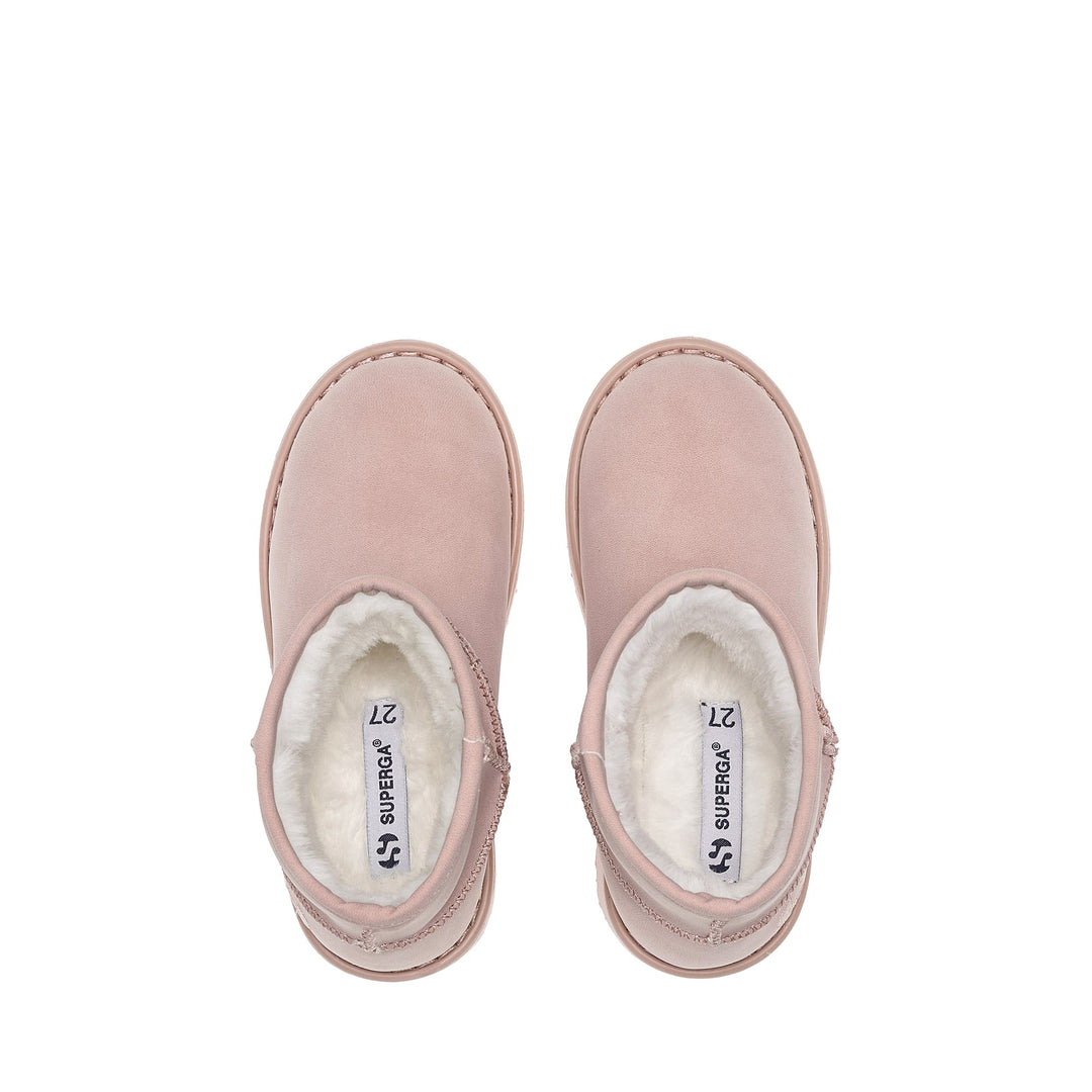 Kid's Ankle Pink Boots with Nubuck Upper main