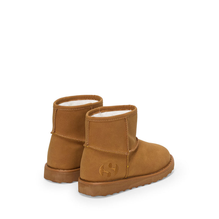 Stivaletti per bambini unisex color marrone miele 3