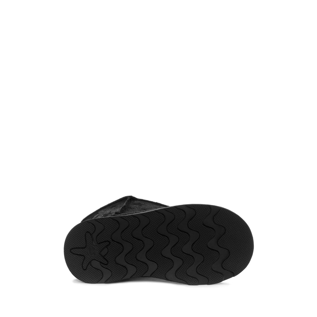 Mädchen Stiefeletten Schwarz mit Obermaterial aus Mikrofaser main