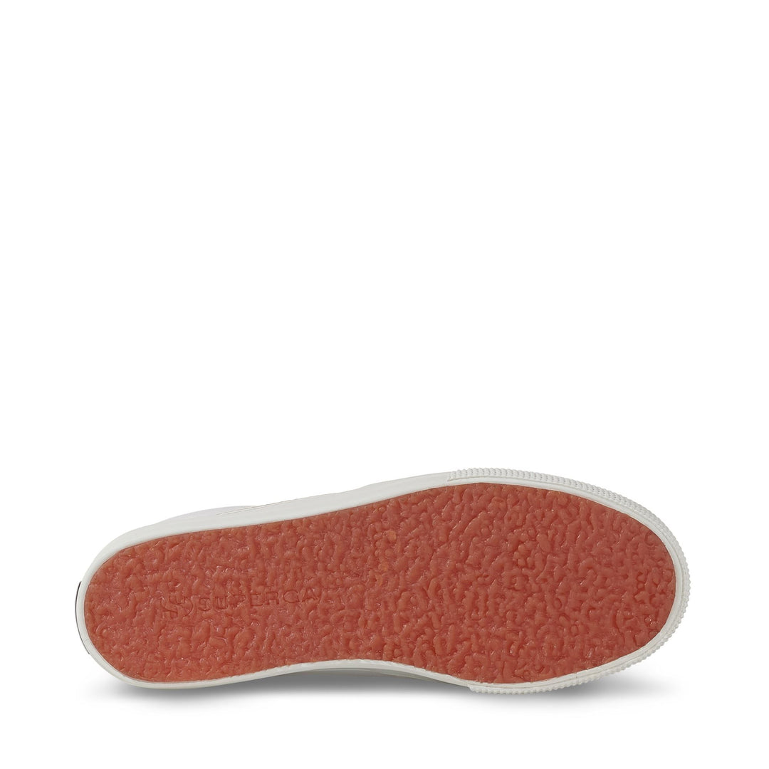 Woman's Platform White Sneakers with Synthetic Upper main