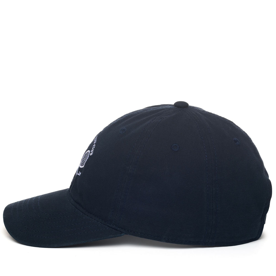 Cappellino unisex blu navy con tela di cotone main