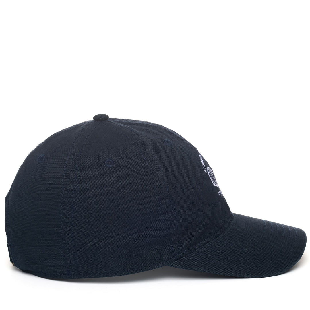 Cappellino unisex blu navy con tela di cotone main
