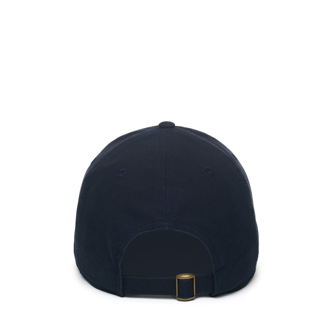 Cappellino unisex blu navy con tela di cotone main