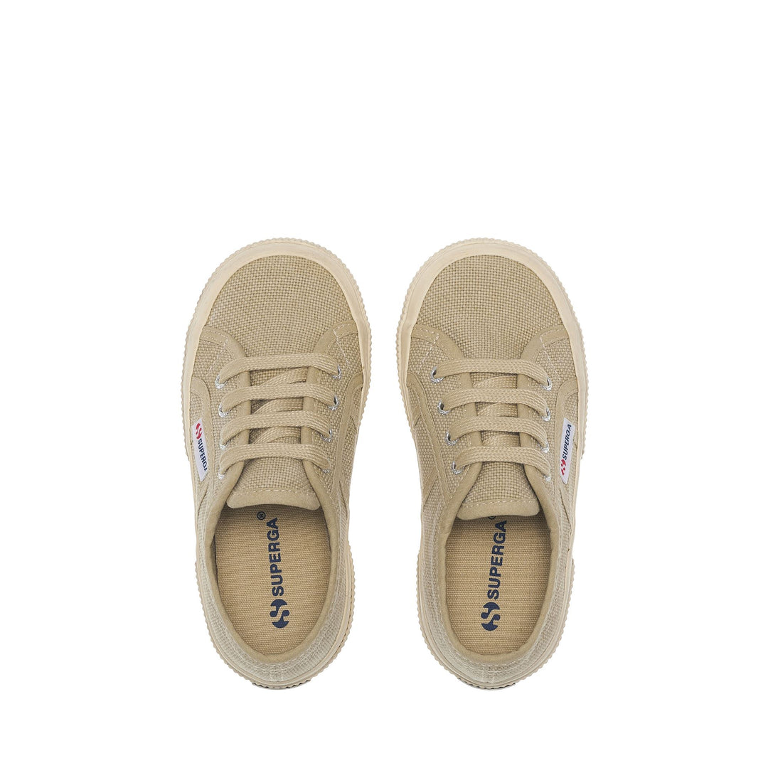 2750 KIDS COTTON STONE WASH - Le Superga - Sneaker - Kid unisex - BEIGE LT WASHED-OFF WHITE main