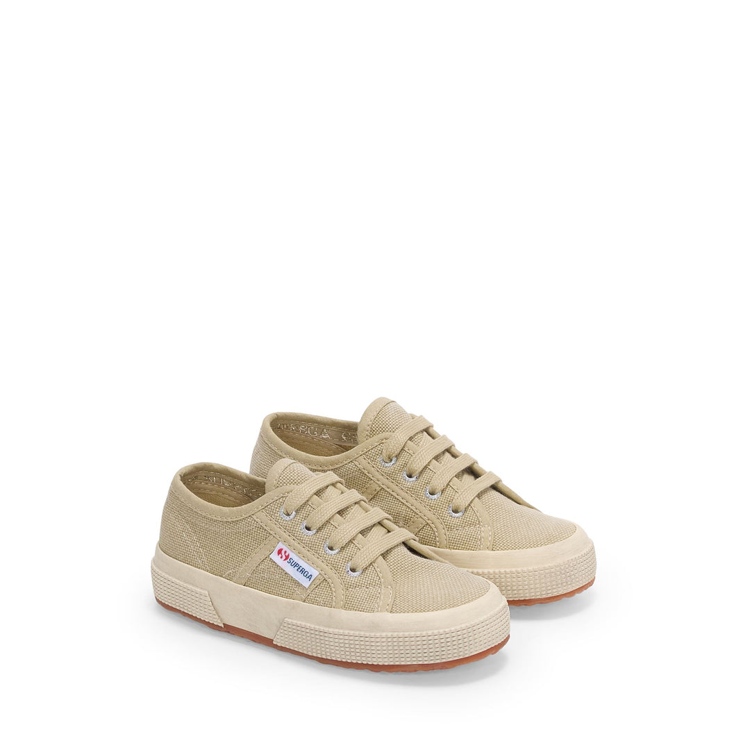 2750 KIDS COTTON STONE WASH - Le Superga - Sneaker - Kid unisex - BEIGE LT WASHED-OFF WHITE main