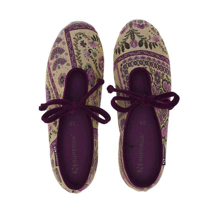 1997 BALLERINA TAPESTRY - Ballerine - Ballerina - Woman - Beige-Purple 4