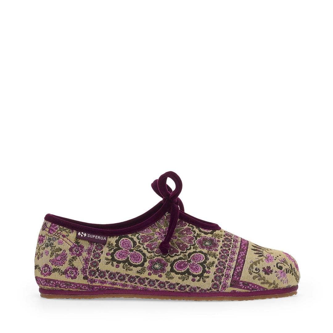1997 BALLERINA TAPESTRY - Ballerine - Ballerina - Woman - Beige-Purple 01