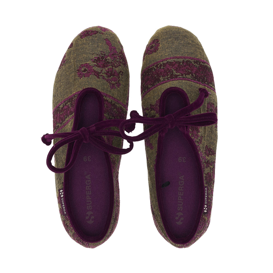 1997 BALLERINA TAPESTRY - Ballerine - Ballerina - Woman - Military Green-Purple main